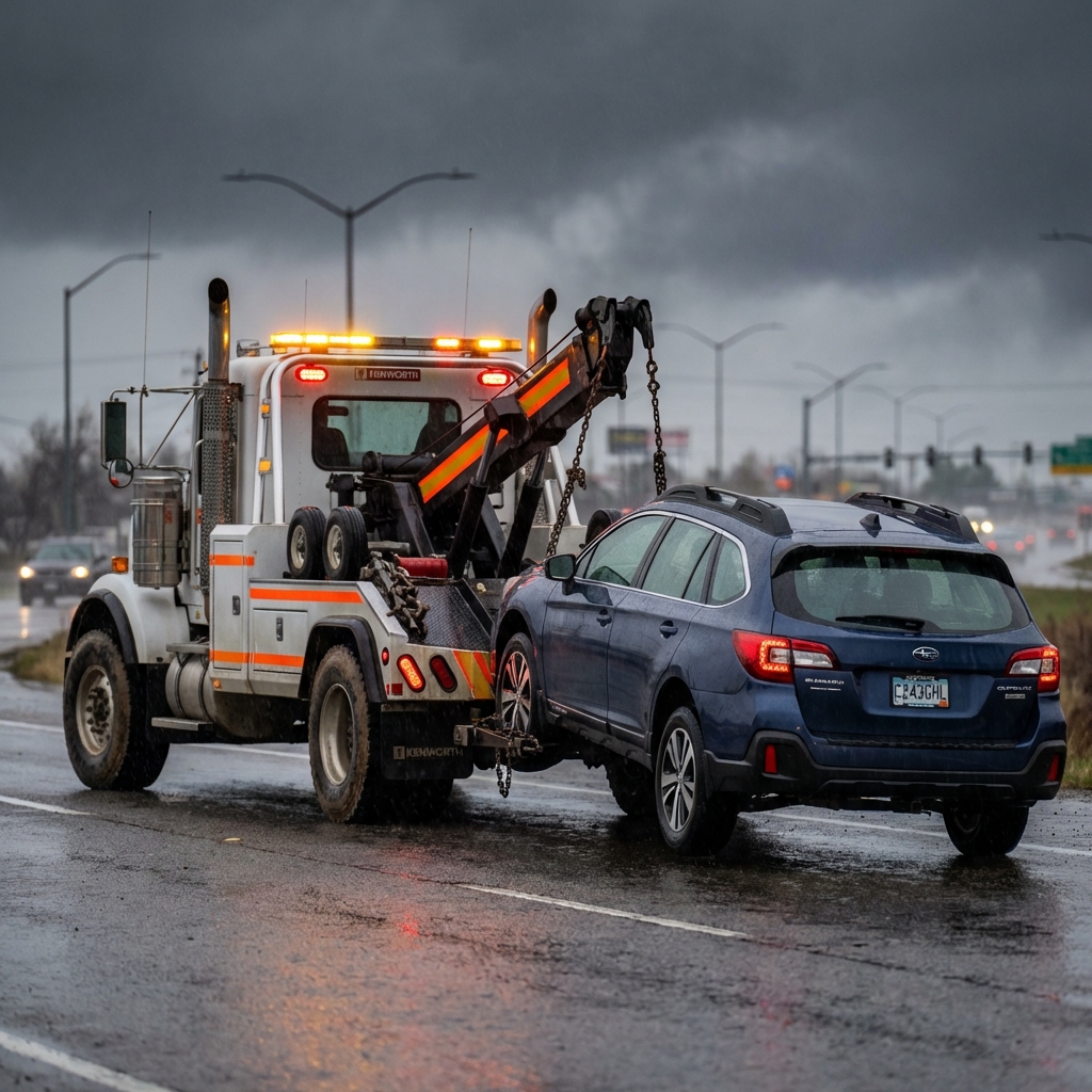 Vehicle recovery and roadside incident - Ecodrive towing